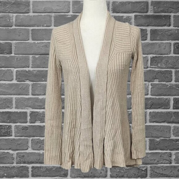 2/$20 New York & Company Open Front Cardigan Sweater Size M – Classic Style - Picture 1 of 5